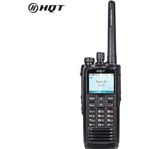 GPS DMR Two Way Radio, Trunking System Radio, Professional Walkie Talkie with Large TFT Screen