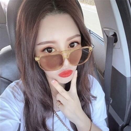 Luxury Brand Designer Female Glasses Big Shades Classic Vintage Sunglasses Women Oversized Round Frame Women Men Sunglasses