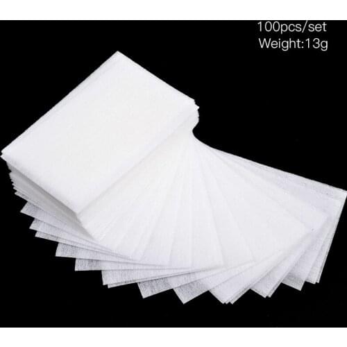 Hot Sale 500PCS/Lot Nail Polish Remover Nail Wipes Bath Manicure Gel Lint-Free Wipes 100%Cotton Napkins For Nails Nail art Tool
