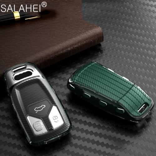 Hot Sale Soft TPU Car Key Case Cover Shell For Audi A3 A4 A4L B5 B6 B7 B8 B9 A5 A6 A6L C5 C6 Q3 Q5 Q7 S5 S7 RS3 TT Accessories
