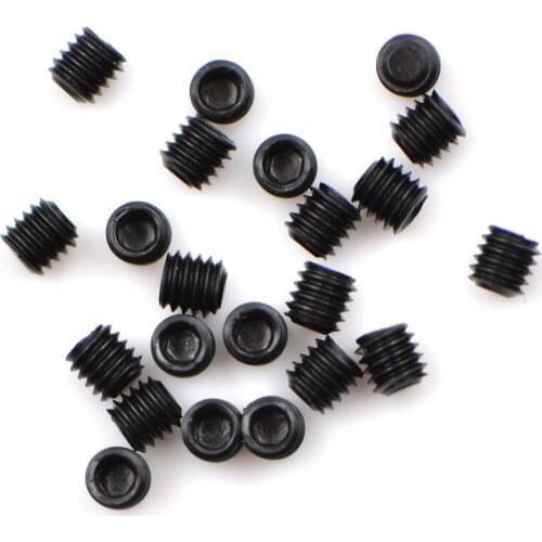 50pcs/lot Small Set Screw M3X3 Inner Hexagon Coupling Screw Fastening Screw for DIY Model Making Tools