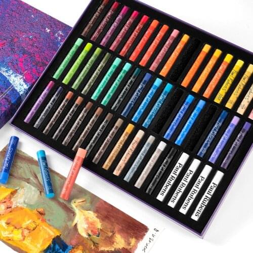 Paul Rubens 48 Colors Oil Pastels Soft and Vibrant Suitable for Aritists, Beginners, Students, Kids Art Painting Drawing