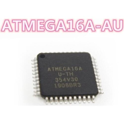 Good quality ATMEGA16A-AU ATMEGA16A 8-bit Microcontroller Flash Memory Chips TQFP-44 Free shipping