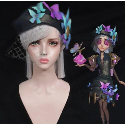 Game Identity V Cosplay Wigs Perfumer Vera Nair Cosplay Wig Heat Resistant Synthetic Wig Halloween Carnival Party Women Hair
