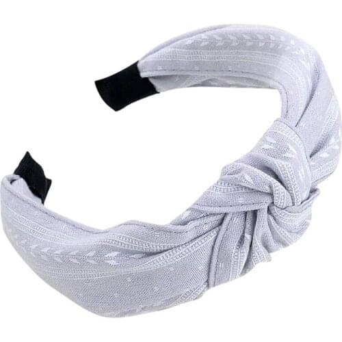 Floral Printed Bow Knot Female Headband Fashion Elegant Sweet Girls Hair Headband Colorful Elegant Students style Girl Scrunchie