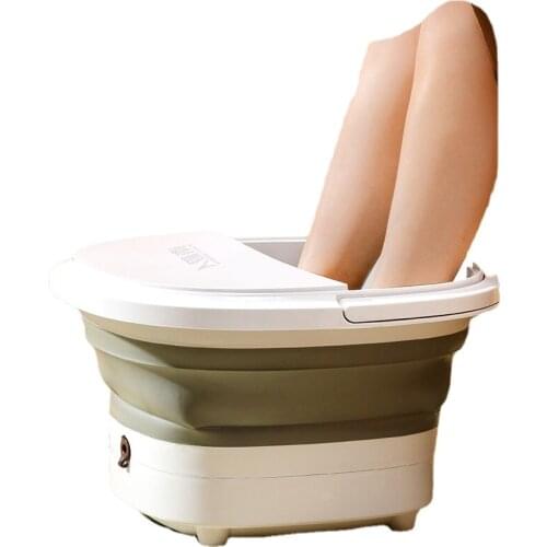 TT Nanjiren Foldable Foot Bath Barrel Automatic Heating Massage Home Feet-Washing Basin Electric Constant Temperature