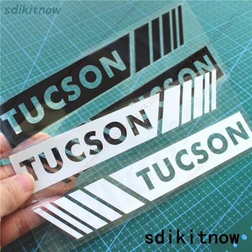 2pcs/lot Car Rearview Mirror Sports Sticker Sports Decal Decoration For hyundai tucson 2006 2007 2008 2016 2017 2018 accessories