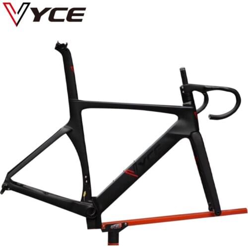 VYCE HQR37 Disc Brake carbon Frameset Road Carbon Frame Fork Handlebar Cycling Race Carbon Bike Frame