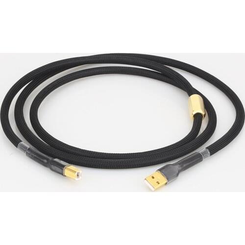 A53+XW71 Hifi USB Cable High Quality Type A to Type B Hifi Data Cable For DAC USB cable