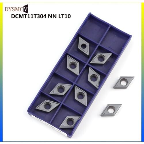 10pcs LAMINA 100% original DCMT 11T304 NN LT10 CNC insert carbide milling insert DCMT11T304 NN LT10