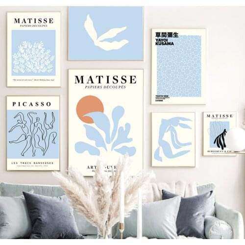 Matisse William Morris Picasso Art Nouveau Wall Art Canvas Painting Nordic Posters And Prints Room Wall Pictures For Home Decor