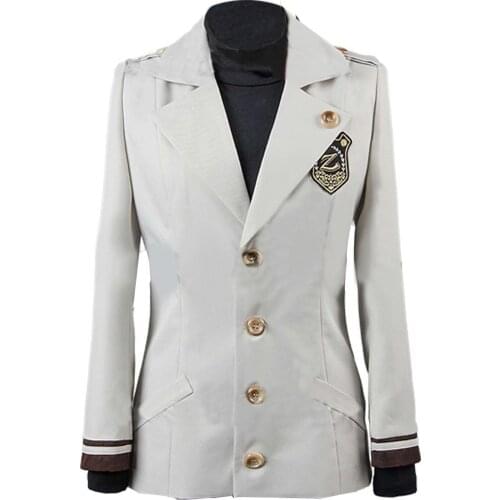 Fast Shipping Anime Mystic Messenger Zen Cosplay Costume Men Jacket Halloween Carnival Suit Christmas gift for Boy Women coat