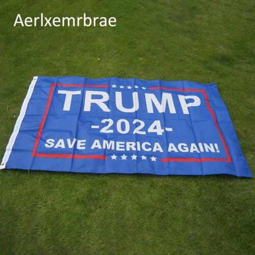 Free shipping aerlxemrbrae flag Trump 2020 Flag Donald Trump Flag Keep America Great Donald For President USA