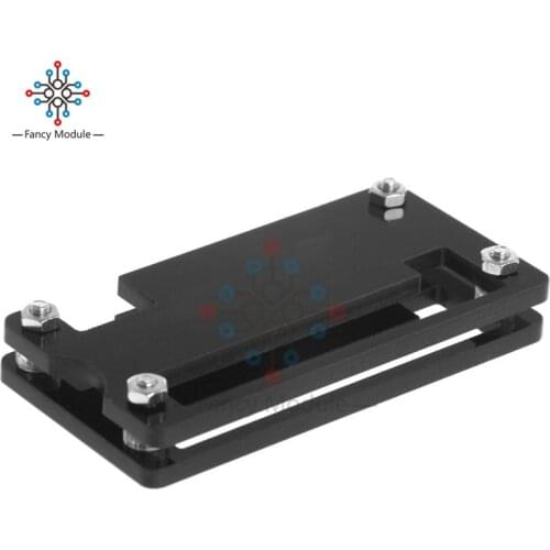 For Raspberry Pi Acrylic Zero Case Shell Acrylic Black Case Protection Box