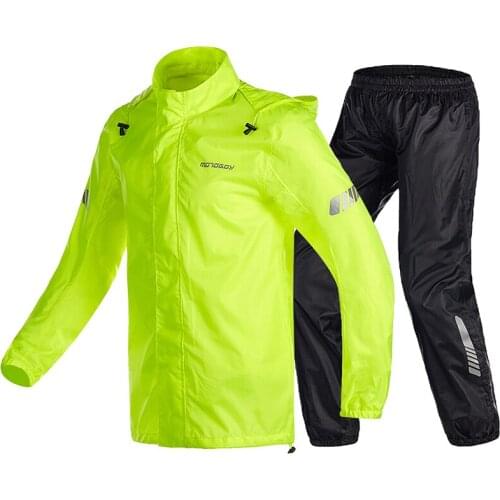 Motoboy Motorcycle riding Raincoat suit pants split machine fishing for the fish in the outdoor adult MEn And Women business Thi