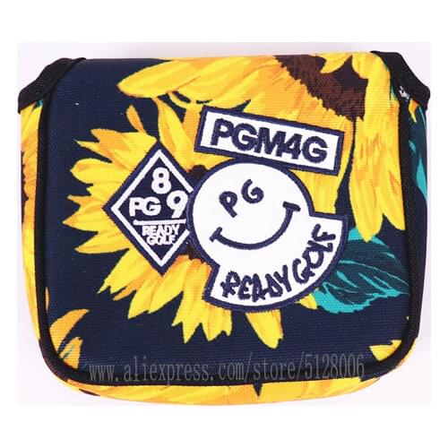 Golf Putter Cover Magnetic Closure PU Leather PG Golf Putter Headcover golf accessory
