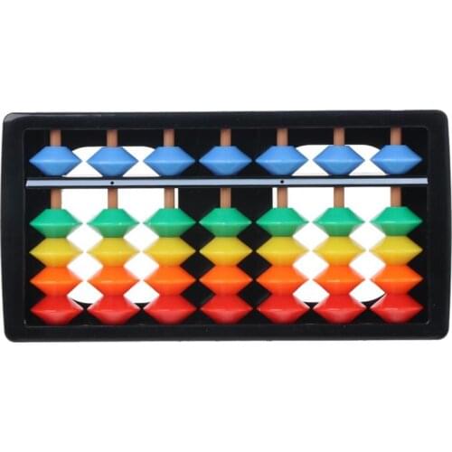 Colorful Abacus Arithmetic Soroban Maths Calculating Tools Educational Toy