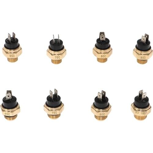 M14/M16*1.5mm Motorcycle Electric Radiator Coolant Fan Water Temperature Thermostat Switch Temp Sensor for 200 250 400 450 bike