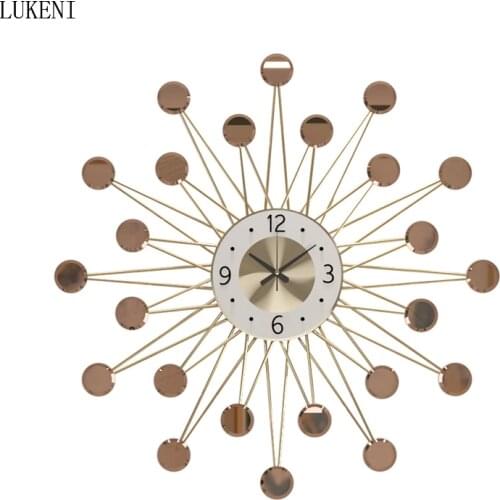 Clocks Wall Clocks Living Room Modern Fashion Decoration Wall Watches Light Luxury Creative Household Silent Simple Wall Clocks