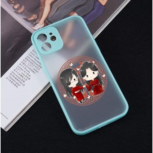 Heaven Officials Blessing Pei Ming Animation Phone Case for iPhone 12 Mini 11 Pro X XS XR Max 6 6S 7 8 Plus SE 2020 Back Cover