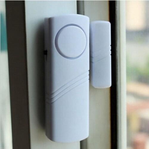 Independent Alarm Sensor Door and Window Open/Close Detector 90Db Buzzer Anti-Theft Window and Door Security Anti-Theft Alarm