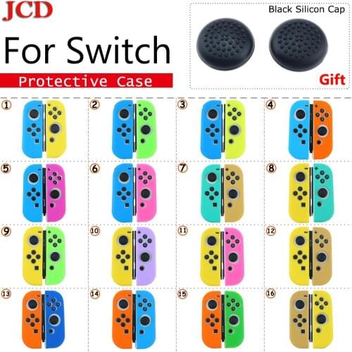 JCD New Case for Nintend for Switch Joycon Cover Solft Silicone Case for Nintendo for Switch Controller Grip for Joy-con Cover