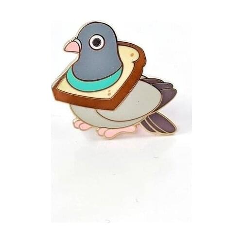 Bird Women Decoration Fashion Jewelry Brooch Pins Enamel Lapel Pin