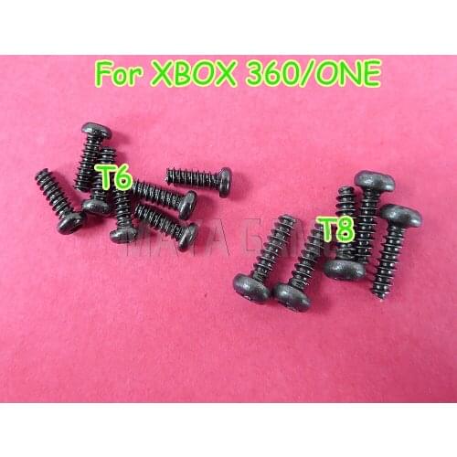 For xbox360 xboxone Repair Kit full set T6 T8 screws for xbox 360/one wireless controller 100pcs/lot