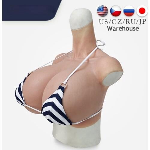 ROANYER S Cup transgender Huge Breast Forms for Crossdresser Silicone Artificial Realistic big Fake Boobs shemale Drag queen