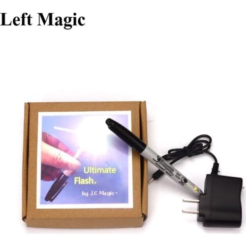Ultimate Flash pen By J.C MagicTricks Stage Illusion Magic Props Accessories Mentalism Close Up Gimmick Silk Vanishing Magic