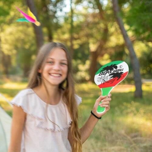 2Pcs Badminton Racket with Ball Pracitical Kids Children Indoor Outdoor Sports Game Toy