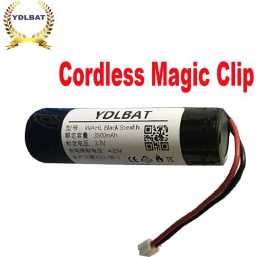 YDLBAT Battery for WAHL Black Stealth, Chrome,Cordless Magic Clip,Senior Cordless,Sterling 4,Super Taper Cordless 3500mAh