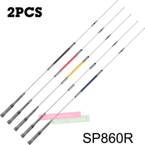 2PCS Vehicle Mounted Antenna High Gain Car Radio Antenne Dual Band 144/430Mhz PL259 Car Walkie Talkie Antena For Zastone Hytera