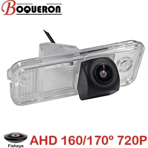 Fisheye 170 Degree HD 720P AHD Car Vehicle Rear View Reverse Camera for Hyundai Azera HG Creta ix25 IX35 Grand SantaFe Grandeur