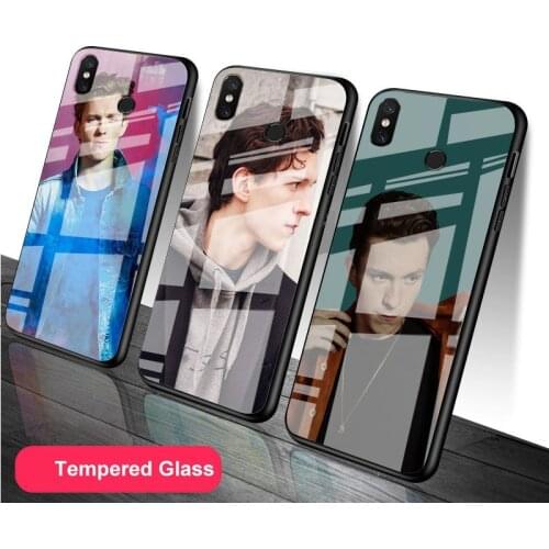 Tom Holland Tempered Glass Phone Case For Redmi Note 5 6 7 8 9 Pro Note8T Note9S Redmi8 9 Cover Shell