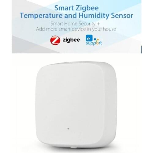 Zigbee Smart Temperature Controller Humidity Detector Controller EWelink Smart Home Temperature And Humidity Sensor