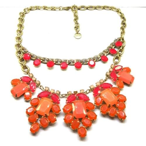European and American fashion temperament retro hollow out simple classic versatile Necklace a44-6