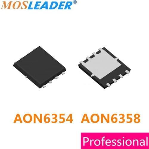 Mosleader AON6354 AON6358 DFN5X6 100PCS 1000PCS QFN8 N-Channel 30V 83A 85A Chinese High quality