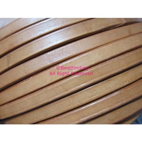 Genuine Natural oval licorice leather 10x6mm leather for Licorice bracelet making