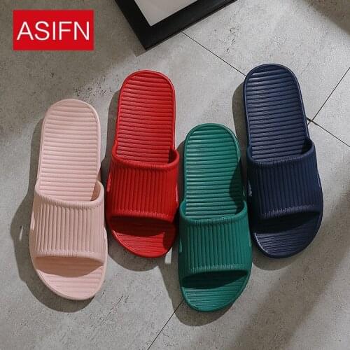 Women Shoes simple casual flat slippers fashion home couples slip bathroom antiskid indoor sandal hothot sale