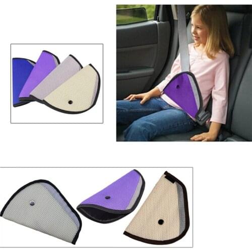 Stylish Safe Fit Thickening Car Safety Belt Adjuster Device Baby Child Protector