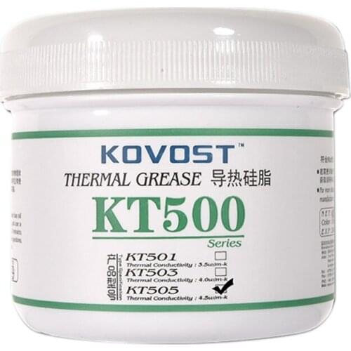 KOVOST KT505 Thermal Conductive Paste 4.5W/M-K 200G Heat-Dissipating Silicone Grease Bottle for CPU/PC/Desktop Computer Laptop