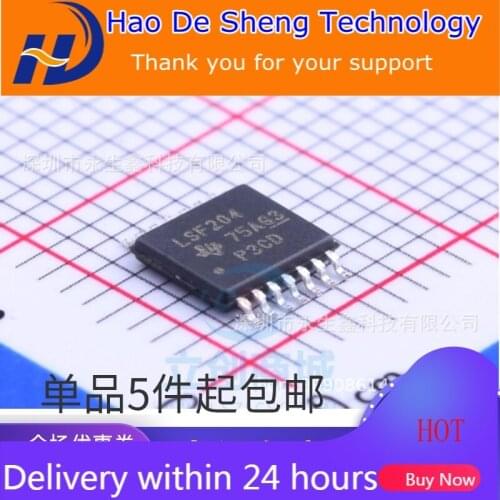 10PCS/LOT LSF0204PWR Logo LSF204 TSSOP-14 Bi-directional Voltage-to-level Converter IC New Original In Stock