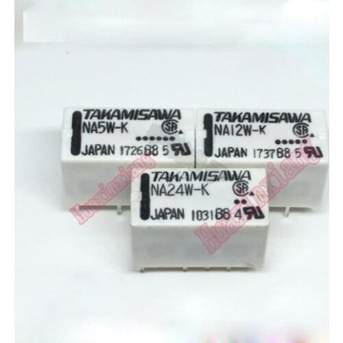 10PCS/Lot Signal Relay 5V 12V 24V 2A 8PIN NA5W-K NA12W-K NA24W-K