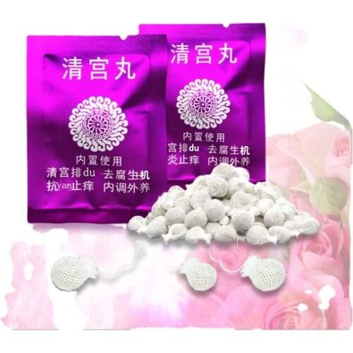 New Hot 10Pcs/Set Chinese Herbal Tampon for Women Clean Point Tampons Vaginal Detox Pearls
