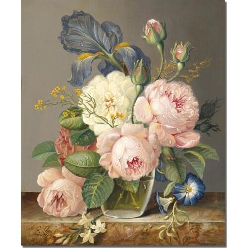 5D Diy Diamond Painting Peony Flower Square/Round Rhinestone Embroidery Mosaic Cross Stitch Kit Home Decoration Craft Gift