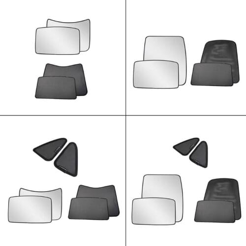 4/6Pcs/set Car Sun Visor Rear Front Sun Shade Half/Full Cover for Tesla Model 3 Roof Skylight Shades Protector Accessories