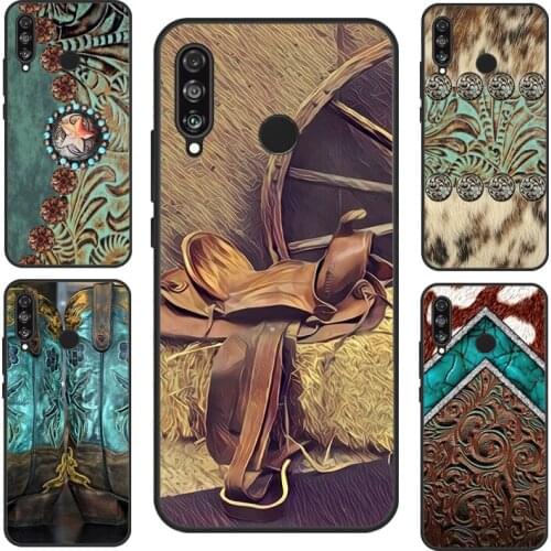 Rustic cowboy cowgirl western country For Huawei P20 Lite P30 P40 Pro P Smart 2019 2021 Nova 5T Case For Honor 10i 20 8A 8X 9X