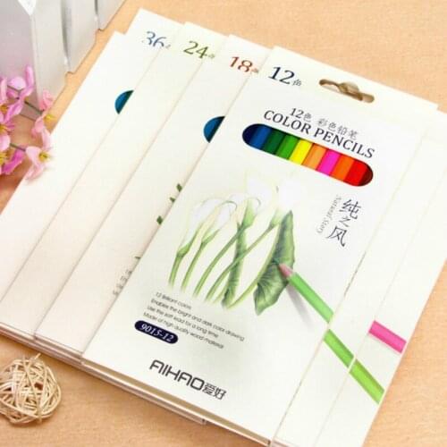 Color pencil 12 18 24 36 color Childrens Art Painting Student Secret Garden Color Lead