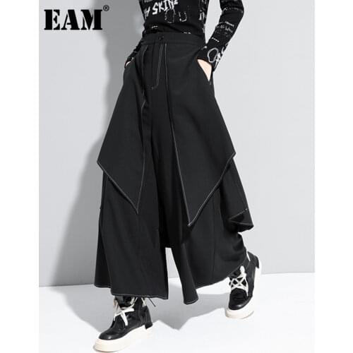 Женские льняные брюки EAM China At AliExpress